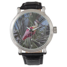 Roseate Spoonbill horloge