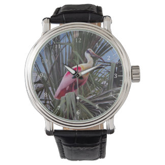 Roseate Spoonbill horloge