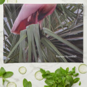 Roseate Spoonbill keukenhanddoek (Gevouwen)