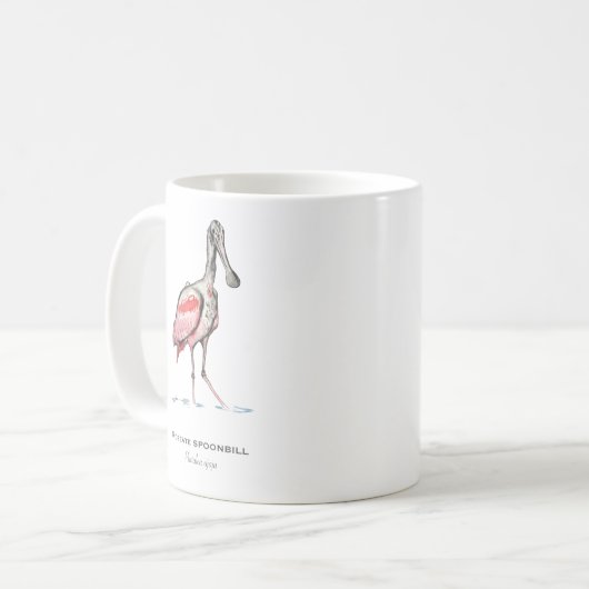 Roseate Spoonbill Koffiemok (Voorkant links)