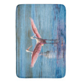 Roseate Spoonbill Large Bath Mat (Voorkant Verticaal)