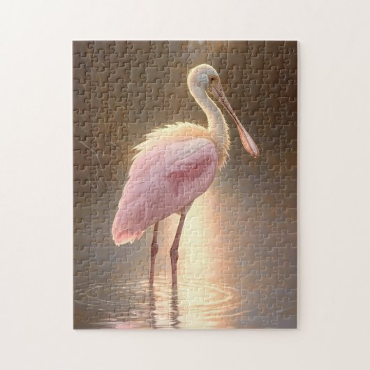 Roseate Spoonbill Legpuzzel (Verticaal)
