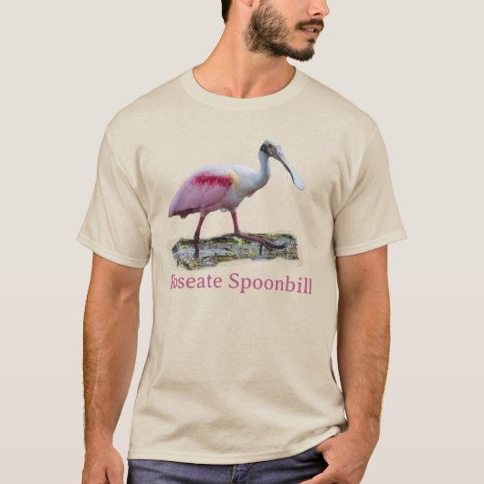 Roseate Spoonbill (maart 2023) T-shirt (Voorkant)