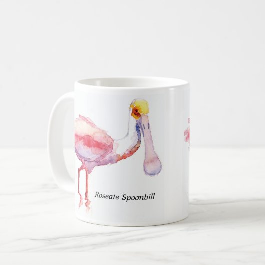 Roseate Spoonbill mok (Voorkant links)