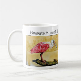 Roseate Spoonbill ( Platalea ajaja ) Koffiemok