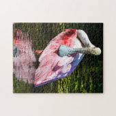Roseate Spoonbill Puzzle Legpuzzel (Horizontaal)