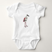Roseate Spoonbill Romper (Voorkant)