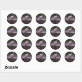 Roseate Spoonbill Ronde Sticker (Vel)