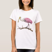 Roseate Spoonbill T-shirt (Voorkant)