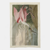 Roseate Spoonbill uit Audubon's Birds of America Theedoek (Verticaal)