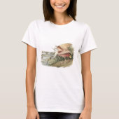 Roseate Spoonbill van Audubon T-shirt (Voorkant)