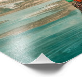 Roseate Spoonbill van John James Audubon Foto Afdruk (Hoek)