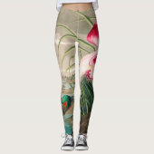 Roseate Spoonbill van John James Audubon Leggings (Voorkant)