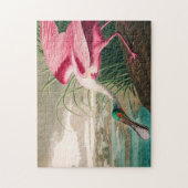 Roseate Spoonbill van John James Audubon Legpuzzel (Verticaal)