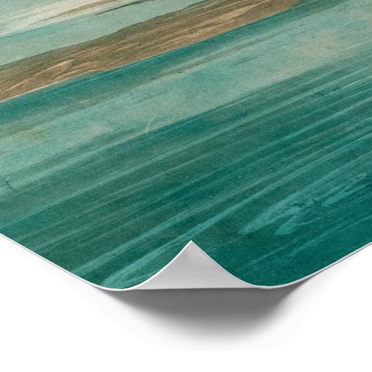 Roseate Spoonbill van John James Audubon Poster (Hoek)