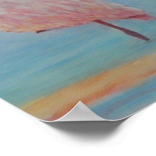 ROSEATE SPOONBILLEN IN FLORIDA-Poster Poster (Hoek)