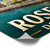 Roseau regenwoud kust en eiland schoonheid poster (Hoek)