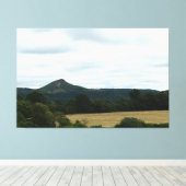 Roseberry Topping Canvas Afdruk (Insitu (Houten vloer))