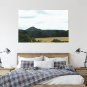 Roseberry Topping Canvas Afdruk (Insitu (Slaapkamer))