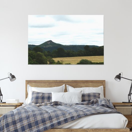 Roseberry Topping Canvas Afdruk (Insitu (Slaapkamer))