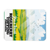 Roseberry Topping Yorkshire reisposter Magneet (Horizontaal)