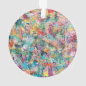 Rosebud Acryl Ornament (achterkant)