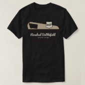 Rosebud Battlefield State Park Montana Welkomstbor T-shirt (Design voorkant)
