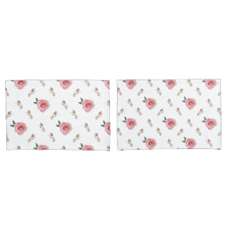 Rosebud Bloom Pillowcases Dubbelzijdig Bloemmotief Kussensloop