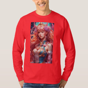 Rosebud Bloom Sketch T-shirt Design.