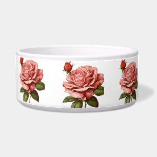Rosebud Elegance Pet Bowl Voerbakje
