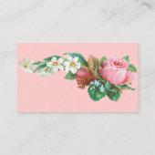 Rosebud en Daisies Custom Table Kaarten Plaatskaartje (Achterkant)