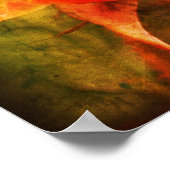 Rosebud Floral Art Foto's verfijnd Poster (Hoek)