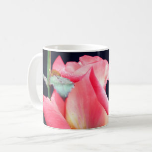 Rosebud Flower Delight Personalized Koffiemok