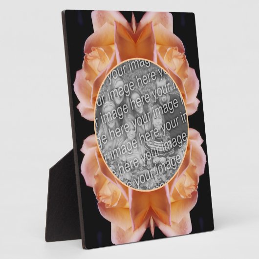 Rosebud Flower Tinted Voeg je eigen foto toe Fotoplaat (Zijkant)