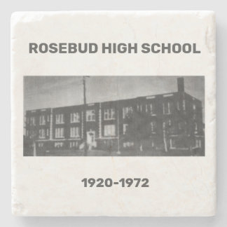 ROSEBUD HOOG SCHOOL MARBLE ONDERZETTER
