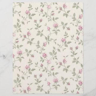  Rosebud Ivory Arts & Craft Scrapbook Paper