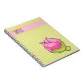 Rosebud Joy groene Notitieboek (Rechterzijde)