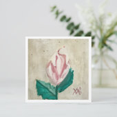 Rosebud Kaart (Staand voorkant)