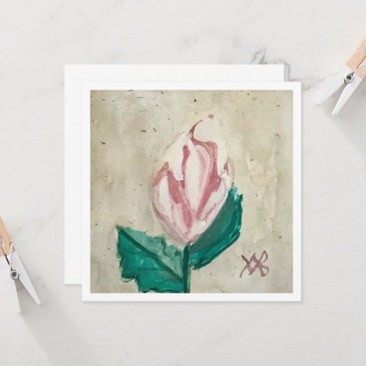 Rosebud Kaart (Voorkant / Achterkant in situ)