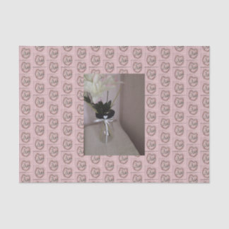 Rosebud Love & Embellish Flower Abstract Tissuepapier