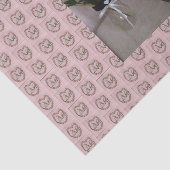 Rosebud Love & Embellish Flower Abstract Tissuepapier (Detail)