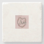 Rosebud Love Onderzetter (Voorkant)