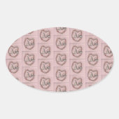 Rosebud Love Sticker (Voorkant)