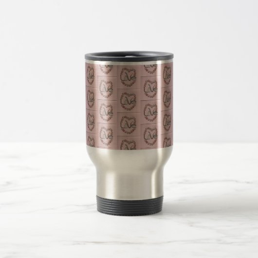 Rosebud Love Travel Mug Reisbeker (Center)