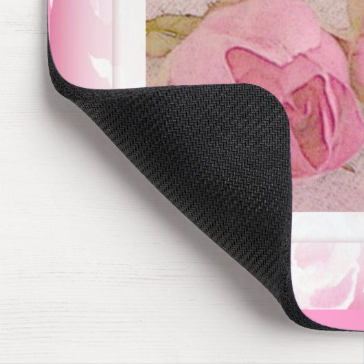 Rosebud Mousepad Muismat (Hoek)
