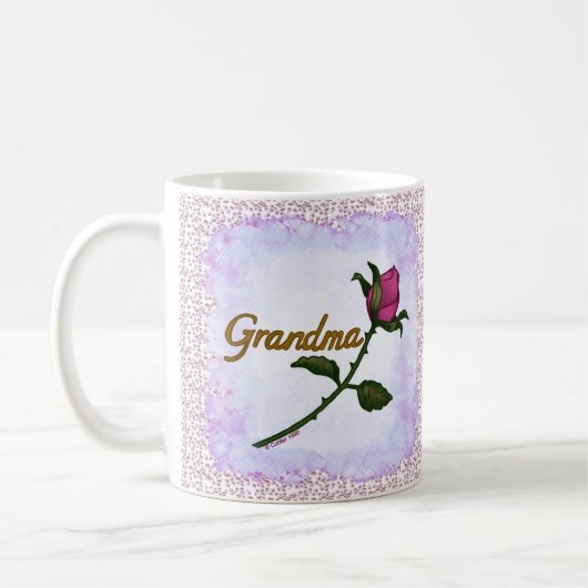 Rosebud Oma mok (Links)