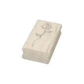 Rosebud Rubber Stamp Rubberstempel (Stempel)