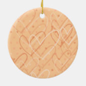  rosebud, siervisje keramisch ornament (Achterkant)