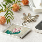 Rosebud Sleutelhanger (Zijkant)