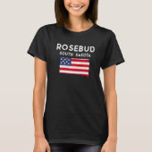 Rosebud South Dakota USA T-shirt (Voorkant)